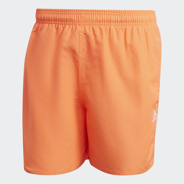 Πορτοκαλί Solid Swim Shorts