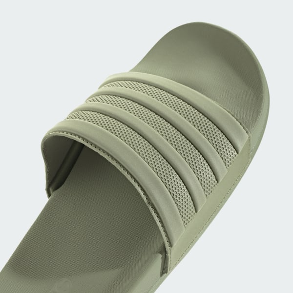 Adidas Adilette Men s Comfort Swimming Slides Size 12 Tent Green