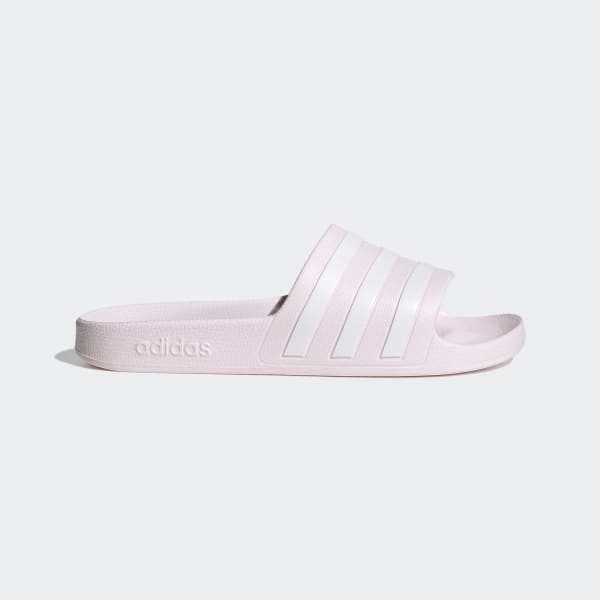 Adidas adilette slides rose gold sale