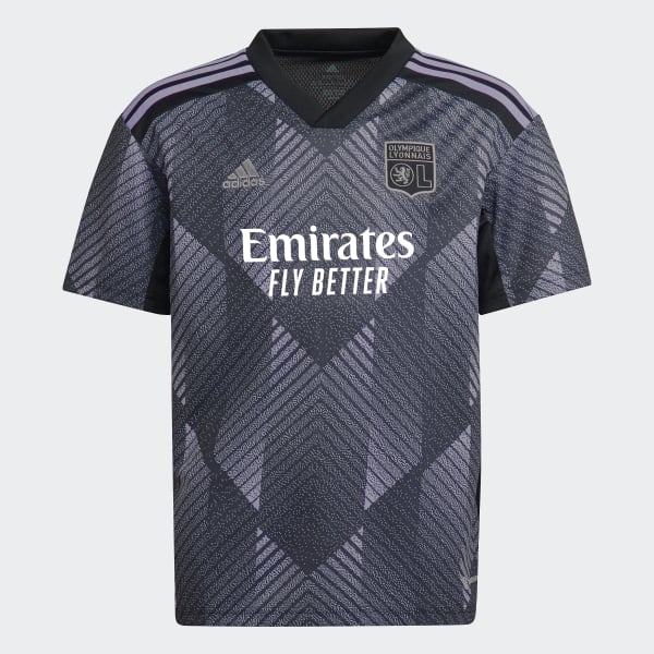 Black Olympique Lyonnais 22/23 Third Jersey