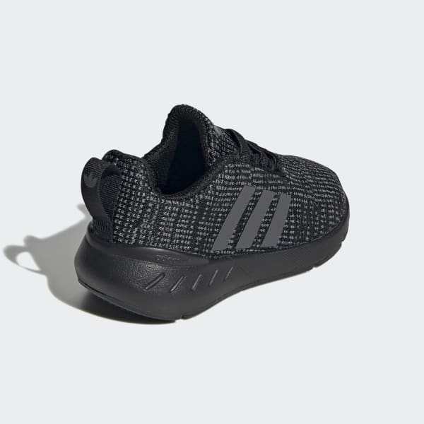 Womens black adidas swift run shoes clearance