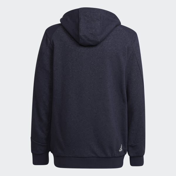 Blauw Future Icons 3-Stripes Hoodie
