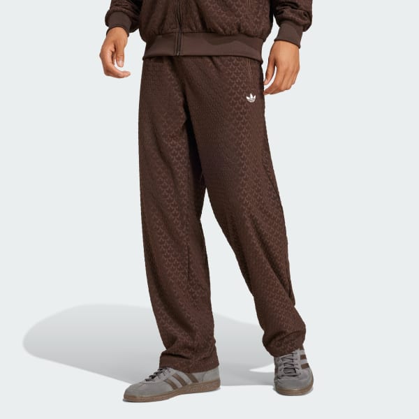 【激安通販 オンラインショップ】日用品 | Brown - Pants Track Monogram adidas Free with Shipping パンツ