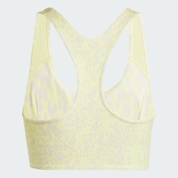 Yellow adidas by Stella McCartney TruePurpose Power Impact Training Medium Support Bra