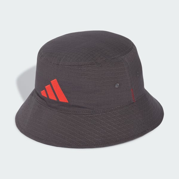 Black AUDI REVOLUT F1 TEAM MECHANICS BUCKET HAT