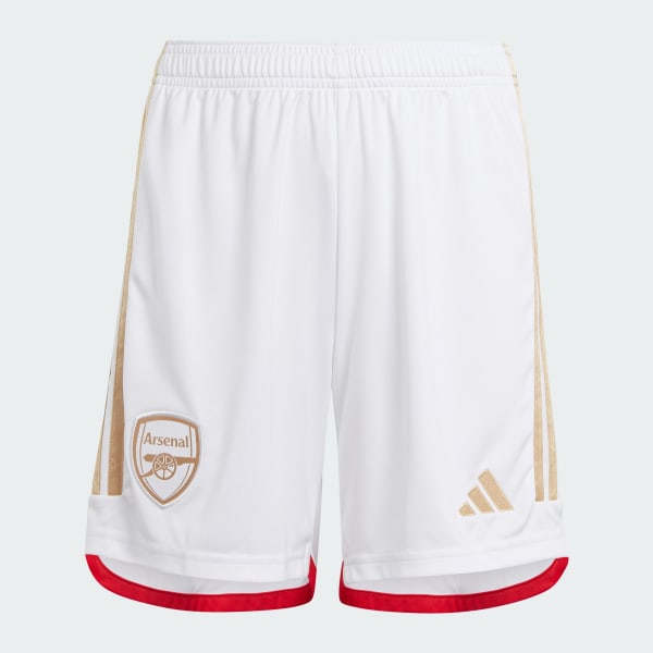 Hvit Arsenal 23/24 Hjemmeshorts