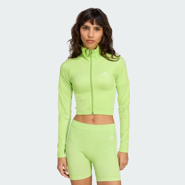 Green Firebird Seamless Track Top