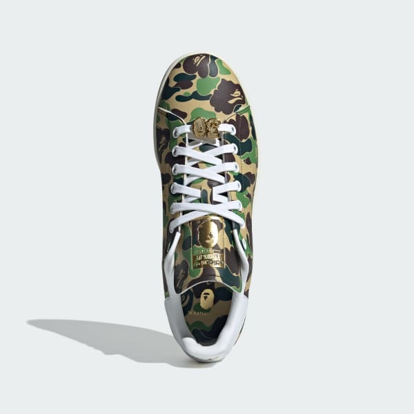 adidas Stan Smith x Bape Shoes - Green | Free Shipping with