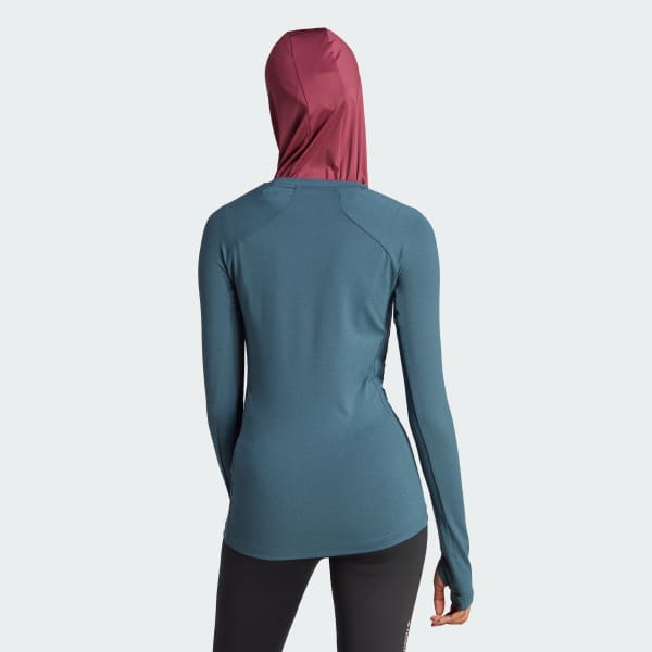 ADIDAS Women's Techfit AEROREADY Warm Long Sleeve Training Top NWT Size:  LARGE