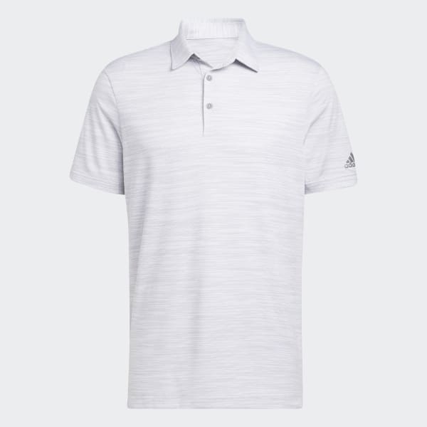 White Space-Dyed Striped Polo Shirt YY562