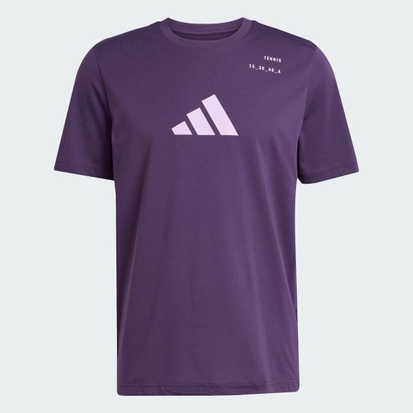 Mau-tim Áo Thun Tennis Category Graphic