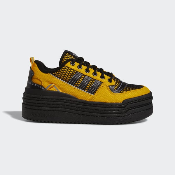 platform sneakers yellow