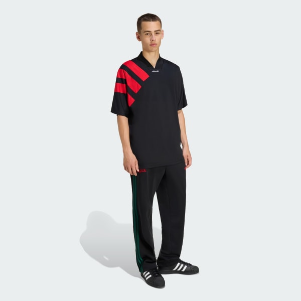 Zwart Adicolor Blocked Sportshirt