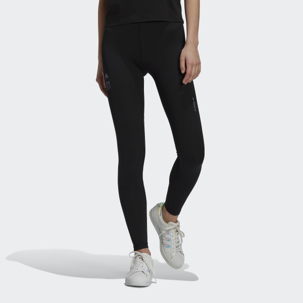 Czerń Olympique Lyonnais Tights