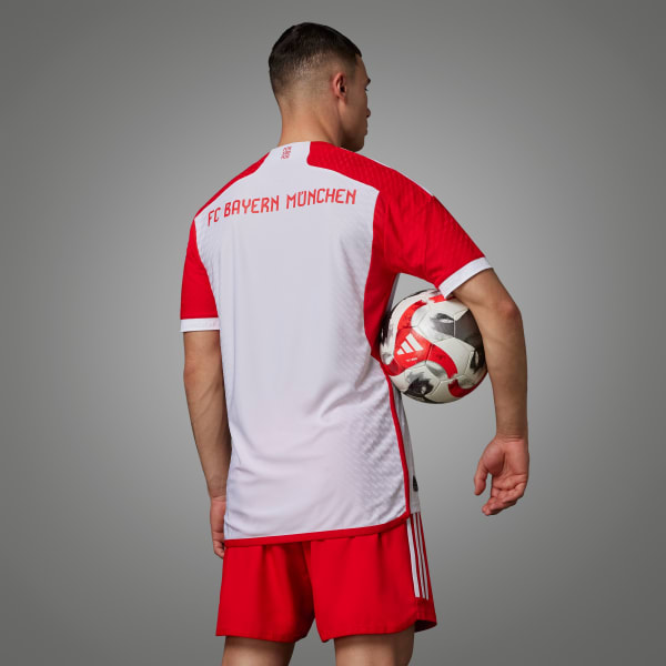 Vit FC Bayern 23/24 Authentic Hemmatröja