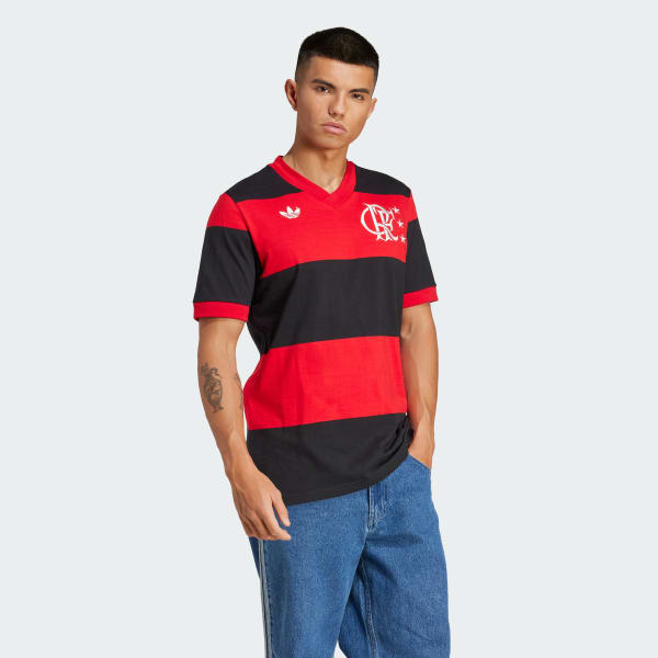 Red CR Flamengo '81 Home Jersey