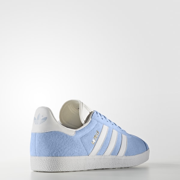 Adidas originals gazelle light blue on sale
