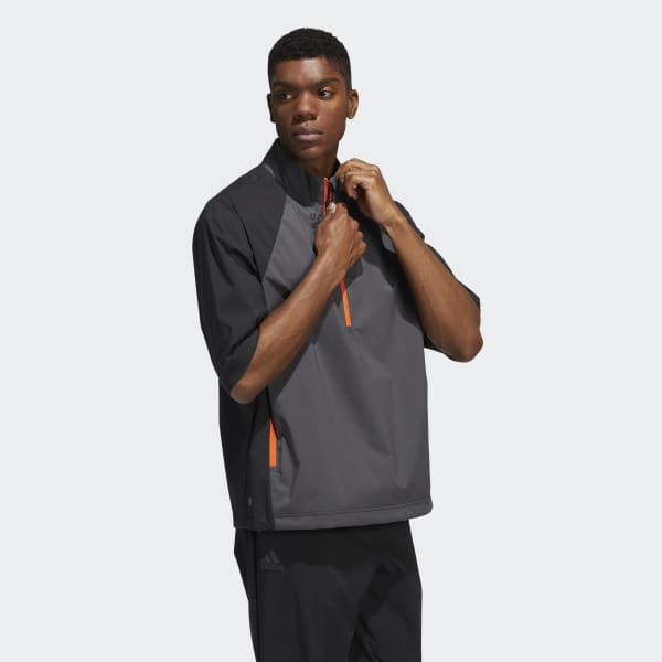 adidas Provisional Short Sleeve Jacket - Black | Men\'s Golf | adidas US