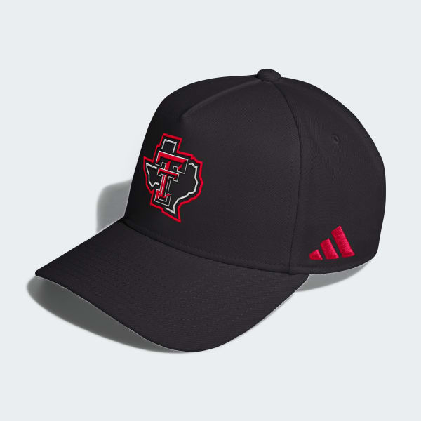 Black Texas Tech Localized A-Frame Hat