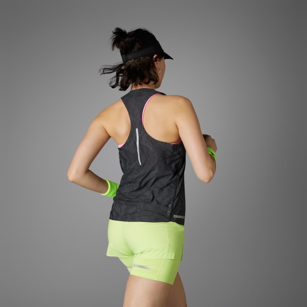 Czerń Ultimate AIRCHILL Engineered Running Tank Top
