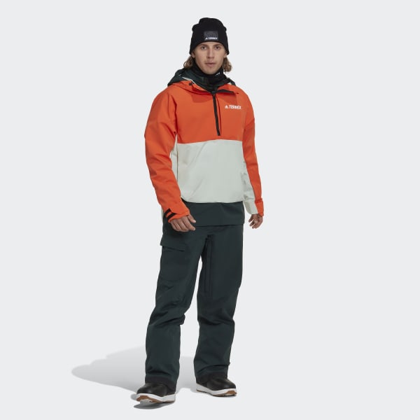 Oranje TERREX 2 LAYER RAIN.RDY SNOW ANORAK CJ172