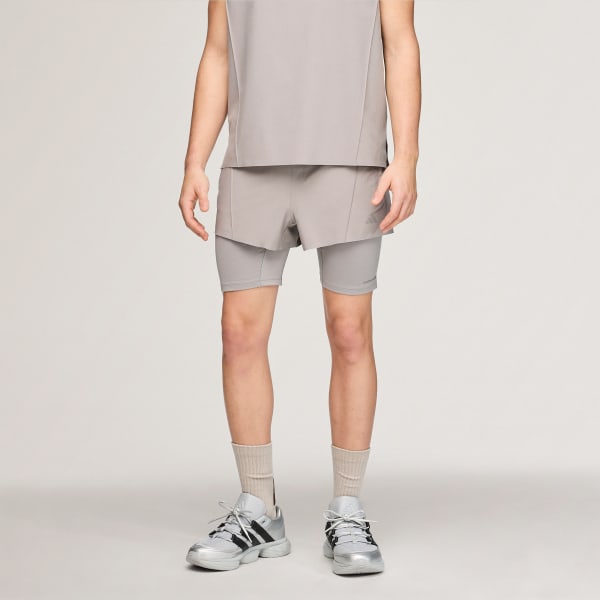 Szary Szorty adidas x entire studios D4T Training 2in1