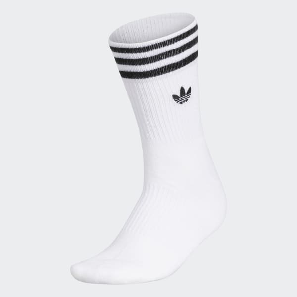adidas 3 stripe crew socks
