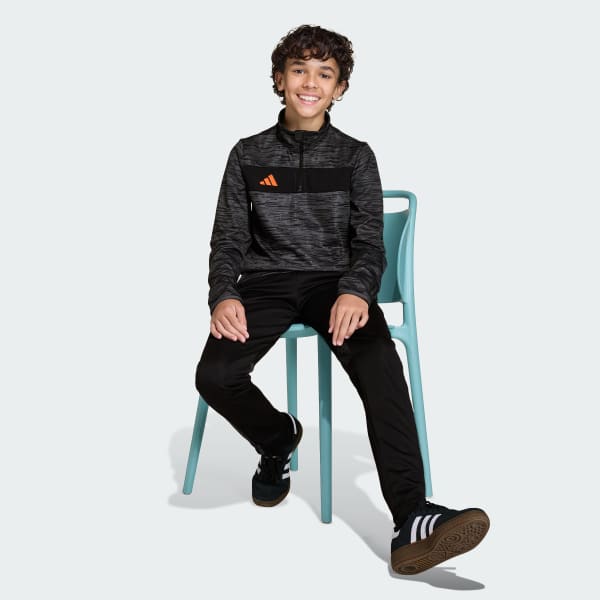 Black TIRO25 ESSENTIALS TRAINING PANTS KIDS