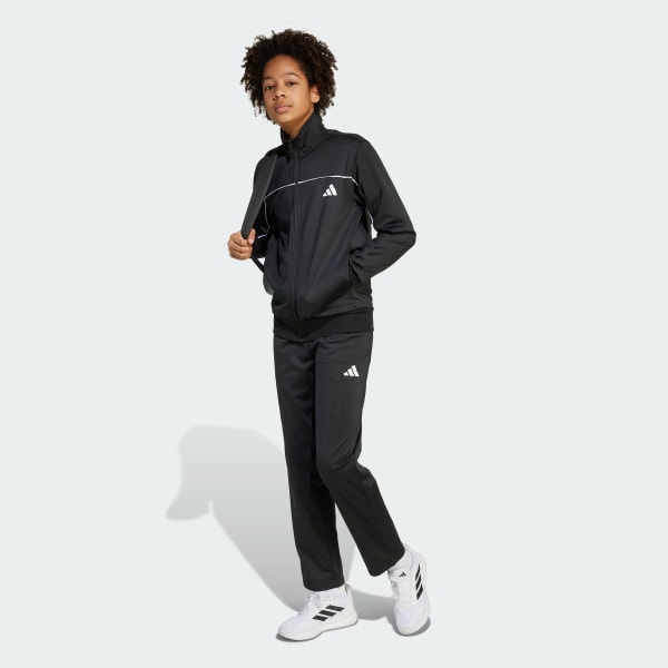 Negro Buzo Deportivo Colour Pop de Tricot para Niños