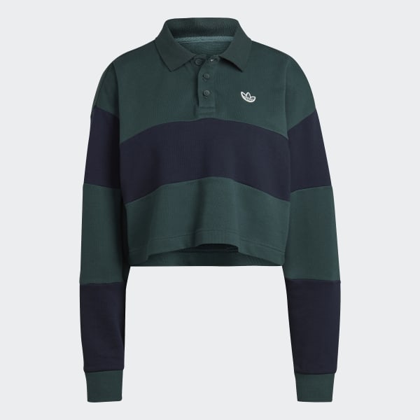 Green adidas Originals Class of 72 Crop Crew Sweatshirt