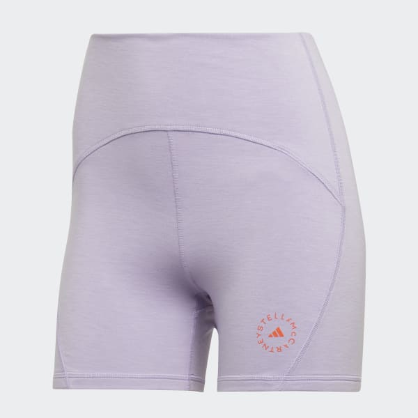 Lilla adidas by Stella McCartney TrueStrength Yoga Short tights TI369