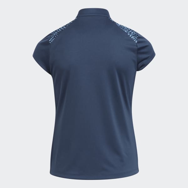 Blue Mock Primegreen Polo Shirt BM554