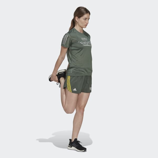 Verde T-shirt da Maratona de Berlim 2022
