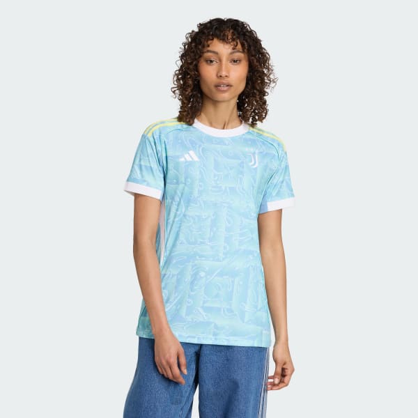 Blauw Juventus 25/26 Uitshirt