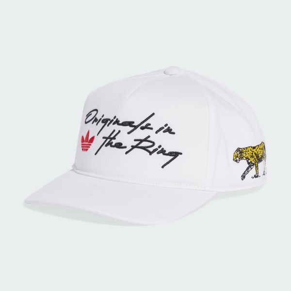 Blanco Gorra Estampada