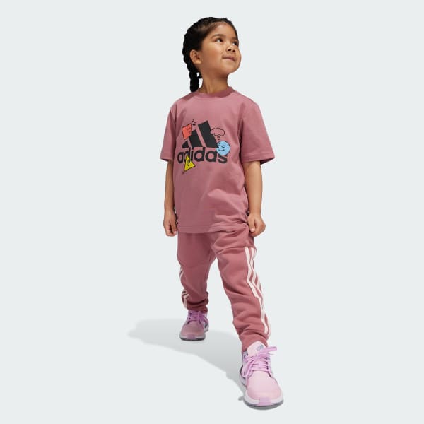 Rosa T-shirt Positivity Table Graphic Kids