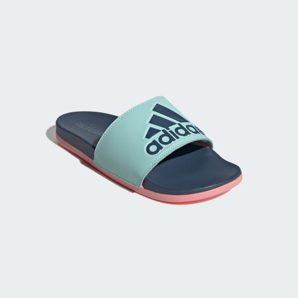 Turquoise Adilette Comfort Slides