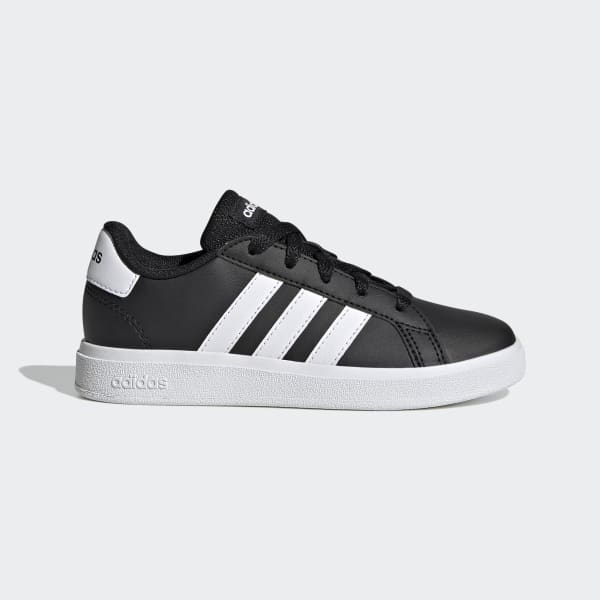 Zapatilla Grand Court Lifestyle Tennis Lace-Up - Negro adidas | adidas ...