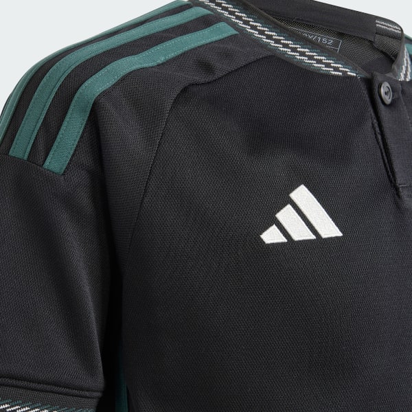 Czerń Koszulka Celtic FC 23/24 Away Kids