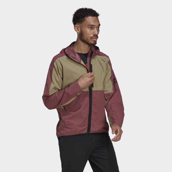 Burgundy Five Ten vindjakke DC023