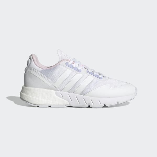 White ZX 1K Boost Shoes LTO89