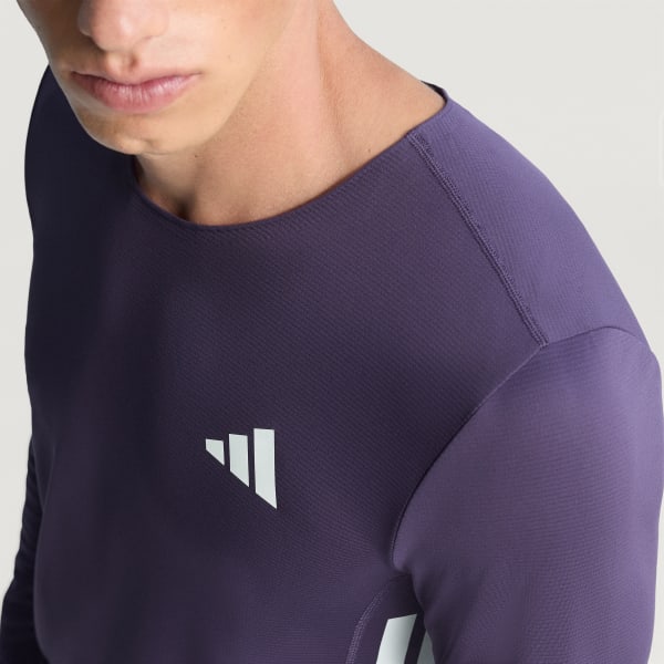 Lilla Adizero Running Long Sleeve T-shirt