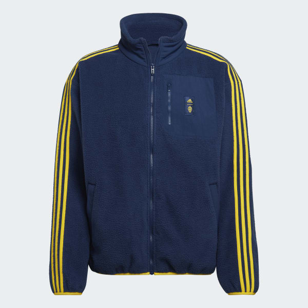Bleu Veste molleton Suède BY696
