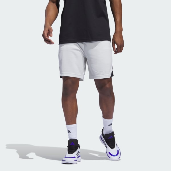 Grey Basketball Badge of Sport Shorts