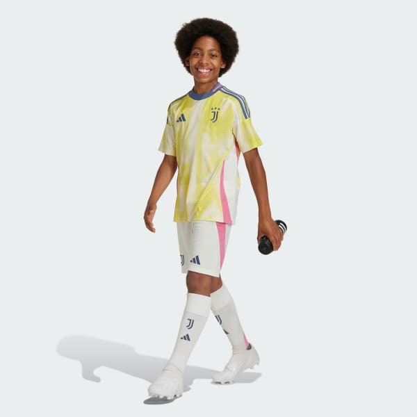 Blanc Short Extérieur Juventus 24/25 Enfants