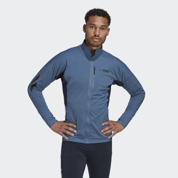 Niebieski Terrex Xperior Cross-Country Ski Soft Shell Jacket AT985