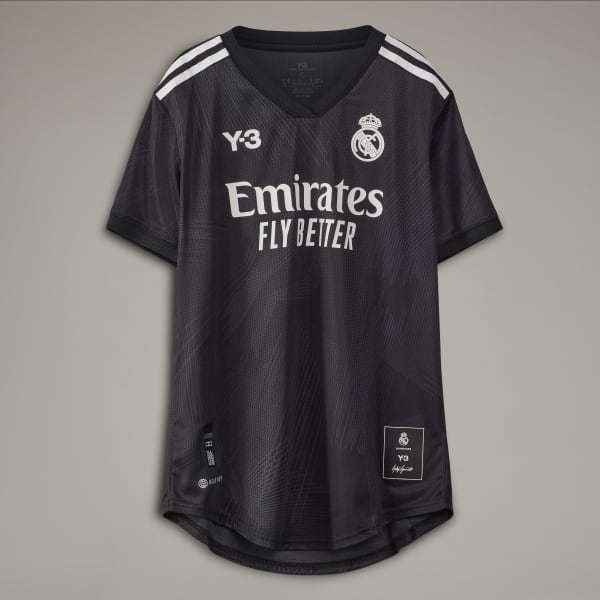 Czerń Real Madrid 22/23 Fourth Jersey DVX53