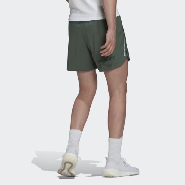 Πράσινο Designed for Running for the Oceans Shorts