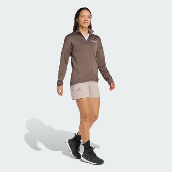 Marron Veste molleton léger Terrex Xperior Climawarm