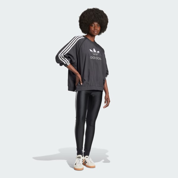 ブラック Adilenium シーズン2 クルーネックスウェット（ジェンダーニュートラル）